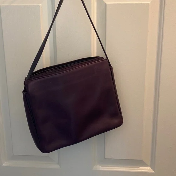 New Purple Giani Bernini Shoulder Bag - Picture 2 of 4